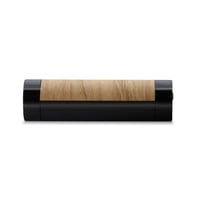 Ceas deșteptător MOOOV 477349 cu încărcător wireless, inducție 15W și port USB-C, afișaj temperatură, design cu aspect de lemn 3