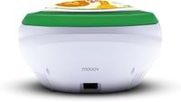mooov Jungle CD lejátszó gyerekeknek, USB, AUX-IN, hordozható - zöld/fehér 4