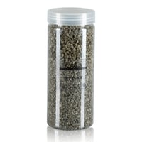moorg Dekoratívne kamienky do váz, Hnedé sklenené ozdobné kamene s veľkosťou 2,5-4 mm, 1180 g, na dekoráciu bytu, na dekoráciu stola 1