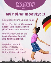 Moovly Geantă sport pentru copii 25L - Sac de gimnastică cu compartiment pentru pantofi și buzunar pentru apă, geantă de voiaj roz-violet cu buline, cu bretea de umăr ajustabilă. 8