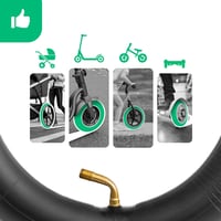 MOOVMOOV 2x Belső Gumi 10x2.125 Roller Hoverboard Babakocsi 70° Szelep 4