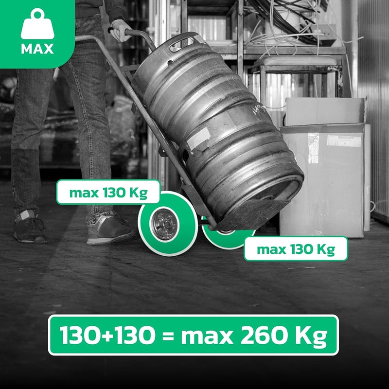 MOOVMOOV 4.10/3.50-4 Pneumatikus Kerék 55mm Agy 20mm Furat - 2db Szett