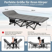 Mopaicot Furn összecsukható vendégágy 200 kg-ig kültéri és beltéri 3