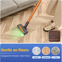 MoPei LED padlófej Dyson V8 V10 V11 V15 porszívóhoz, világító kefe kemény padlóhoz 4