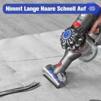 MoPei Mini Hajszívó Fej Dyson V15 V11 V10 V8 V7 Porszívókhoz - Kisállat Szőr Eltávolító Kefe Ágyhoz, Autóüléshez, Lépcsőhöz 4
