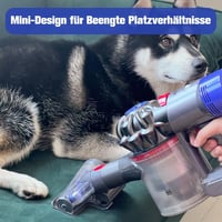 MoPei Mini Hajszívó Fej Dyson V15 V11 V10 V8 V7 Porszívókhoz - Kisállat Szőr Eltávolító Kefe Ágyhoz, Autóüléshez, Lépcsőhöz 5