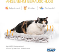 Mora Pets Önmelegítő Macskatakaró, Elektromosság Nélküli, Puha Kétoldalas 70x46cm 3