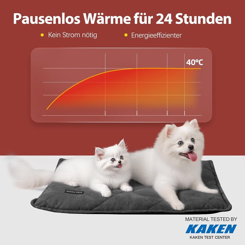 Mora Pets Önmelegítő Takaró Macskáknak és Kutyáknak 76x52cm