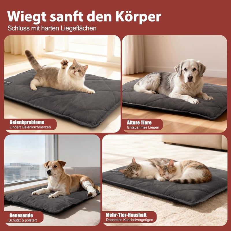 Mora Pets Önmelegítő Takaró Macskáknak és Kutyáknak 76x52cm