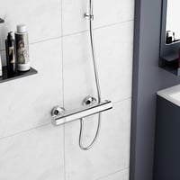 MORADO Termosztátos Zuhanycső Krómozott Sárgaréz Biztonsági Szeleppel 7