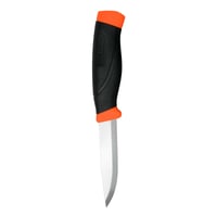Nôž s pevnou čepeľou Morakniv Companion Heavy Duty - Oranžový, 10 cm čepeľ, outdoorový turistický nôž pre dospelých 2