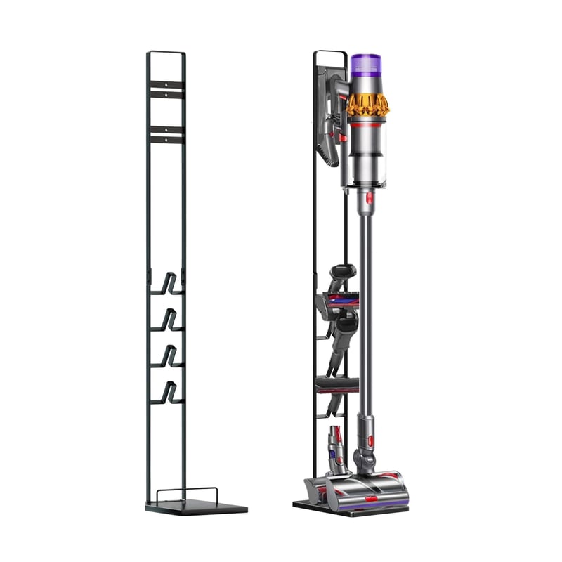 Stojan na vysávač MORANGO pre Dyson V6–V15, DC58/DC59/DC62/DC74 – čierny