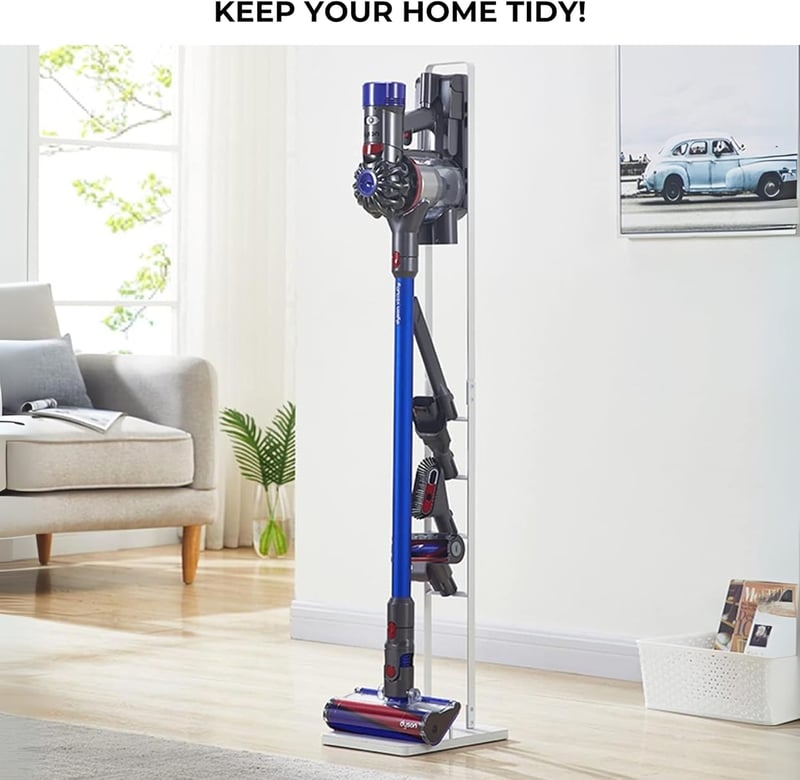 MORANGO Dyson porszívó tartó állvány kerekekkel - V15 V12 V11 V10 V8 V7 V6 kompatibilis