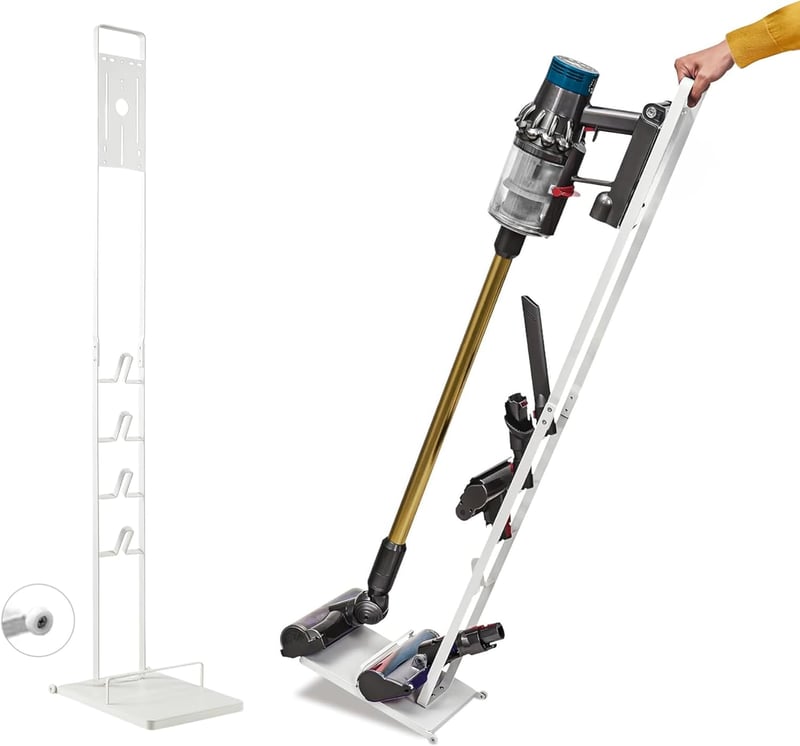 MORANGO Dyson porszívó tartó állvány kerekekkel - V15 V12 V11 V10 V8 V7 V6 kompatibilis