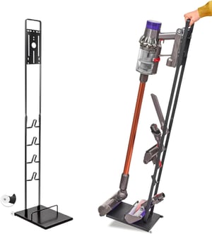 MORANGO Dyson porszívó tartó V15 V12 V11 V10 V8 V7 V6 DC sorozat - kerekekkel, fali tároló