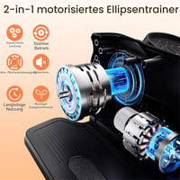 Morelax Mini Ellipszis Tréner Asztal Alatti Elektromos Crosstrainer Otthonhoz 2