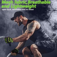 MOREOK Edzőkesztyű 3mm Gel Párnázattal Férfiaknak és Nőknek Erőedzéshez 6