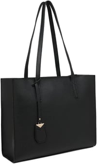 MORGLOVE nagy női shopper táska cipzárral iskolához munkához 8