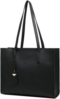 MORGLOVE nagy női shopper táska cipzárral iskolához munkához 1