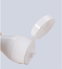 MORICOH 5db Fehér Utazó Tubus 100ml Tölthető Kozmetikai Tartály Krém Lotion Sampon - 100 ml 4