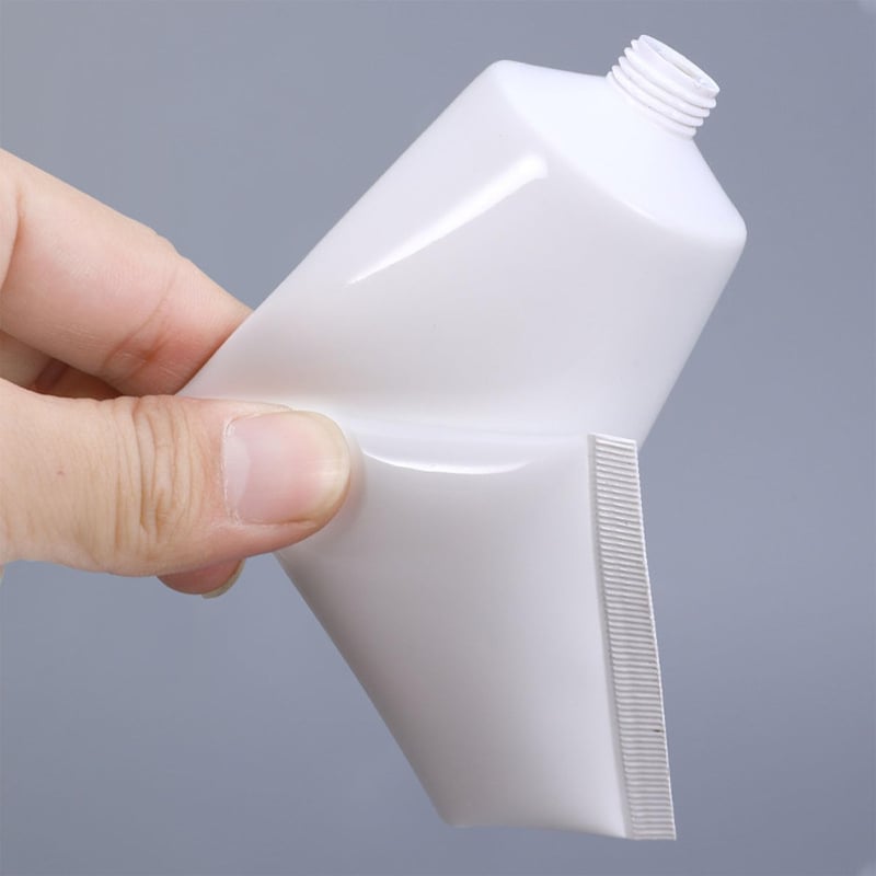 MORICOH 5db Fehér Utazó Tubus 100ml Tölthető Kozmetikai Tartály Krém Lotion Sampon - 100 ml