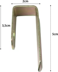 Moritz kerti napernyő tartó 45 cm galvanizált talp 35 mm átmérő 5