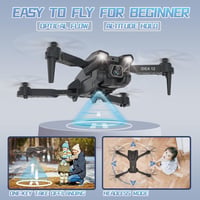 morlyrctooy IDEA12 Drón HD Kamerával Összecsukható FPV Quadcopter Kezdőknek 2 Akkumulátor 4