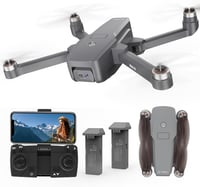 morlyrctooy IDEA16 Drón 4K Kamerával, Kefementes Motorral, 40 km/h Sebesség, 5 GHz WiFi FPV, Szélálló, 2 Akkumulátor, Kezdőknek és Haladókna 1