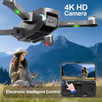 morlyrctooy IDEA16 Drón 4K Kamerával, Kefementes Motorral, 40 km/h Sebesség, 5 GHz WiFi FPV, Szélálló, 2 Akkumulátor, Kezdőknek és Haladókna 6