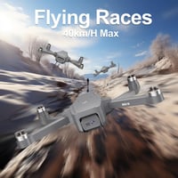 morlyrctooy IDEA16 Drón 4K Kamerával, Kefementes Motorral, 40 km/h Sebesség, 5 GHz WiFi FPV, Szélálló, 2 Akkumulátor, Kezdőknek és Haladókna 7