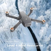 morlyrctooy IDEA16 Drón 4K Kamerával, Kefementes Motorral, 40 km/h Sebesség, 5 GHz WiFi FPV, Szélálló, 2 Akkumulátor, Kezdőknek és Haladókna 3