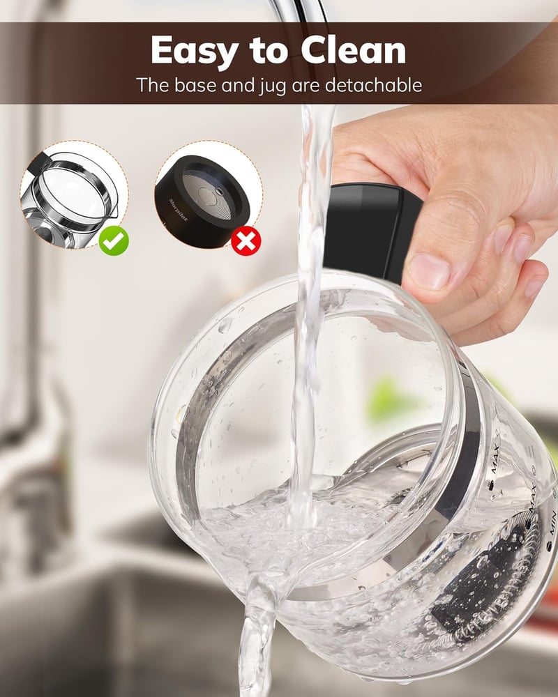 Morpilot elektromos tejhabosító 130-500ml 600W 4az1-ben forró hideg tejhez
