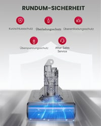Náhradná batéria Morpilot 8000 mAh pre vysávače Dyson V6 DC62 DC58 DC59 DC61 DC72 DC74 SV03 SV06 SV09 s 2 predfiltrom, 1 výstupným filtrom a skrutkovačom 4