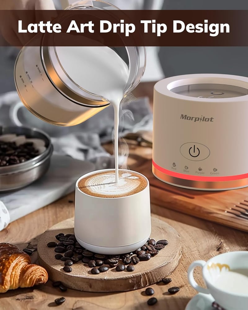 Morpilot Tejhabosító Elektromos Kávéhoz és Cappuccinohoz