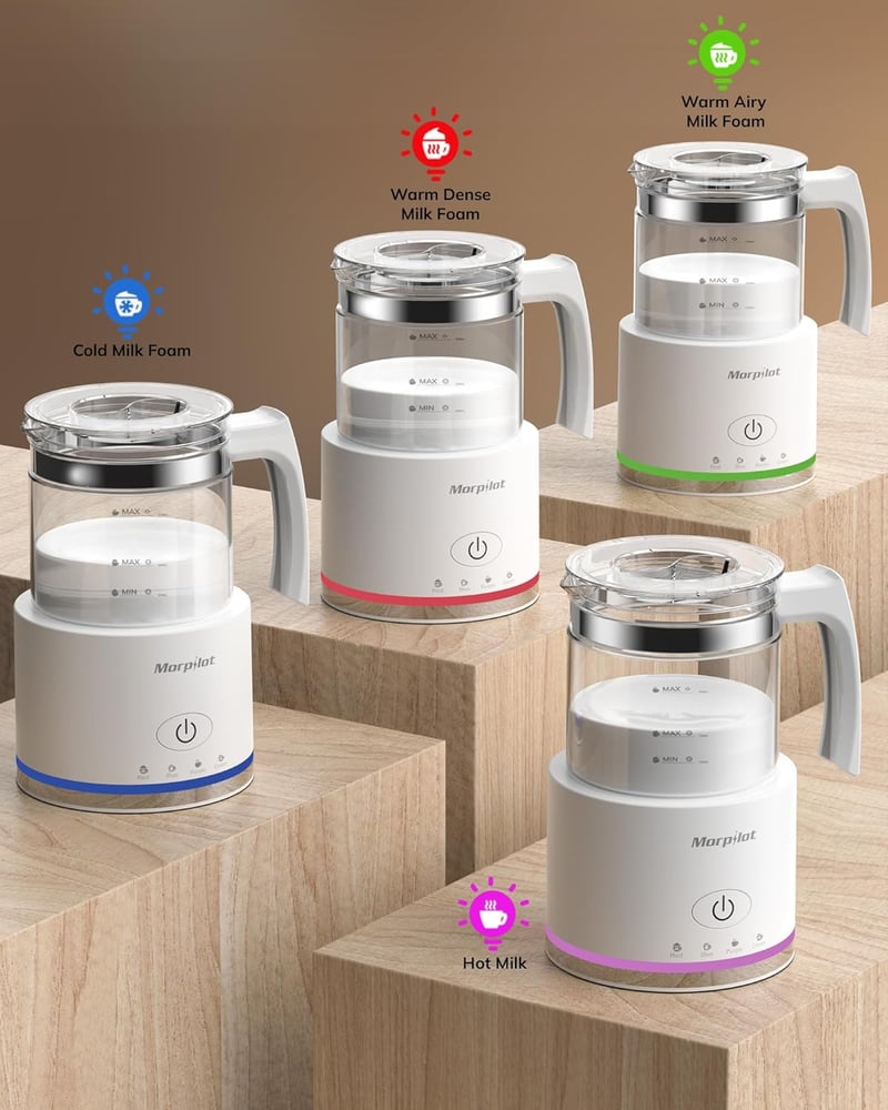 Morpilot Tejhabosító Elektromos Kávéhoz és Cappuccinohoz