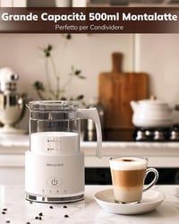Morpilot Tejhabosító Elektromos Kávéhoz és Cappuccinohoz 3