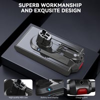 Náhradná batéria Morpilot V11 25,2 V 8000 mAh pre vysávače SV15 SV16 V11 Outsize Absolute Extra Pro Fluffy Extra Torque Drive Animal s 2 filtrami 5