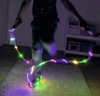 moses LED-es állítható ugrókötél számlálóval, 3 világítási móddal - többszínű 5
