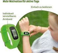 Ceas cu pedometru 2în1 Moses Expedition Nature pentru copii, cu afișare distanță și calorii 3