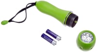 Robustná LED baterka Moses Expedition – nárazuvzdorná, na kempovanie, outdoor a turistiku, zelená 6