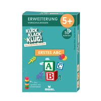 Moses Klick Klack Klug prvý ABC rozširujúci set – magnetická vzdelávacia hra pre predškolákov od 5 rokov, pedagogicky testovaná 1