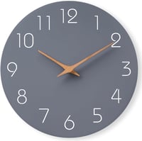 Mosewa 21cm Modern Fa Falióra Szürke Néma Minimalist Dekoráció - 8", 2-Grey 1