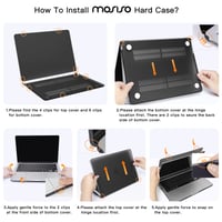 Ochranné puzdro MOSISO pre MacBook Air 13 palcov, kompatibilné s modelmi M5, M4, M3, M2 (ročníky 2022 – 2026) 3