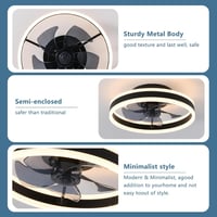 MOSSCO Mennyezeti Ventilátor Beépített LED Világítással 8