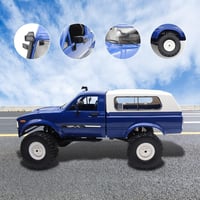 Mostop 1:16 Távirányítós Terepjáró Pickup - 4x4 Off-Road RC Autó Kék Színben, 2 Akkumulátorral, Sebességszabályzóval - Játék Gyerekeknek és  5