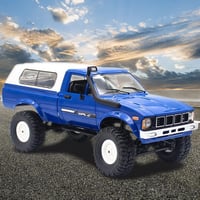 Mostop 1:16 Távirányítós Terepjáró Pickup - 4x4 Off-Road RC Autó Kék Színben, 2 Akkumulátorral, Sebességszabályzóval - Játék Gyerekeknek és  4