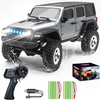 Mostop 1:18 Rock Crawler 4x4 RC autó 2 akkuval, vízálló terepjáró LED fénnyel 1