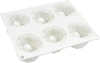 mostsom Szilikon Desszert Forma 6 Üreges Málna Mintás Csokoládé Mousse Tortaforma 5