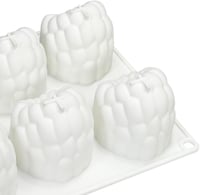 mostsom Szilikon Desszert Forma 6 Üreges Málna Mintás Csokoládé Mousse Tortaforma 4