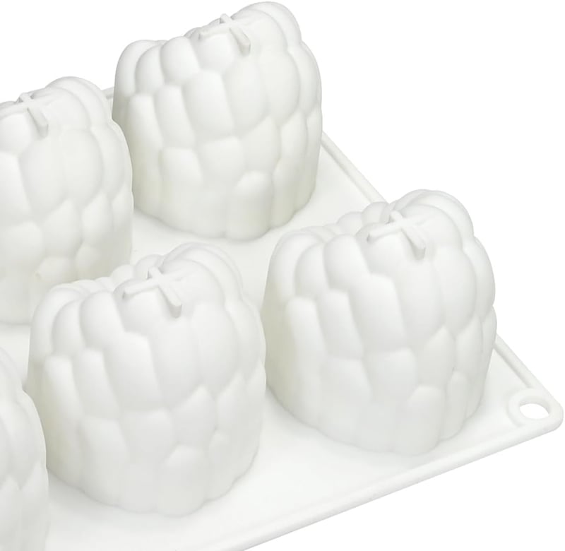 mostsom Szilikon Desszert Forma 6 Üreges Málna Mintás Csokoládé Mousse Tortaforma